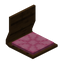Pink Floor Chair (Dark Oak)