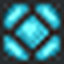Aquamarine Lamp On