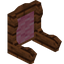 Pink Zelkova Fancy Seat Back