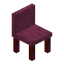 Stripped Crimson Chair