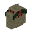 Sandstone Wall with Garland