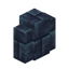 Cut Asurine Brick Wall