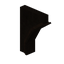 Large Thin Arch Side Dark Oak