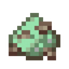 Impure Pile of Green Sapphire Dust