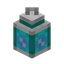 Cyan Iron Lantern
