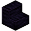 Polished Obsidian Stairs