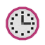Pink Clock