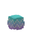 Cyan and Purple with Chevron Easter Egg