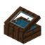 Light Blue Dark Display Case