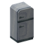 White Retro Fridge