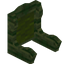 Green Florus Fancy Seat Back