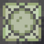 Circular Green Stained Glass Pane