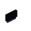 Black Blue Enchanted Small Seat Back