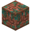 Runic Carved Raw Copper Block