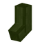 Green Rain Gutter Downspout