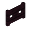 Reinforced Crimson Fence Gate