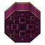 Magenta Brass Wrapped Locometal Boiler