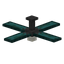 Warped Ceiling Fan Light