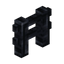 Black Steel Fence