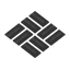 Andesite Basket Weave Paving