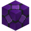 Decorated Purple Glazed Terracotta