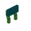 Cyan Green Bioshroom Raised Seat Back