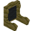 Gray Yellow Bioshroom Fancy Seat Back