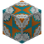 Starry Orange Glazed Terracotta