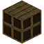 Cubed Oak Empty Bookshelf