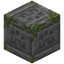 Spider Mossy Stone Bricks Carving