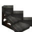 Gray Longer Flat Roof (Framed)