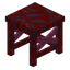 Crimson Modern Desk