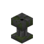 Mossy Stone Bricks Standing Torch