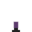 Simple Purple Light Bulb