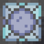 Circular Blue Stained Glass Pane