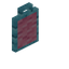 Pink Blue Bioshroom Tall Seat Back