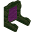 Magenta Florus Fancy Seat Back