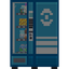 Light Blue Vending Machine