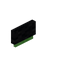 Black Green Bioshroom Small Seat Back