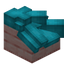 Light Blue Longer Roof Block (Cherry)