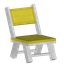 Yellow Folding Chair