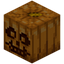 Bad Time Carved Pumpkin