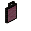 Pink Blackwood Tall Seat Back