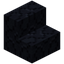 Chiseled Black Quartz Stairs