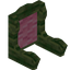 Pink Florus Fancy Seat Back