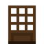 Dark Oak Shoji Door