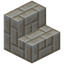 Small Limestone Brick Stairs