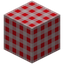Red Checkered Block