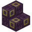 Smooth Gilded Sourcestone: Alternating Stairs