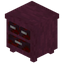 Stripped Crimson Lower Triple Drawer